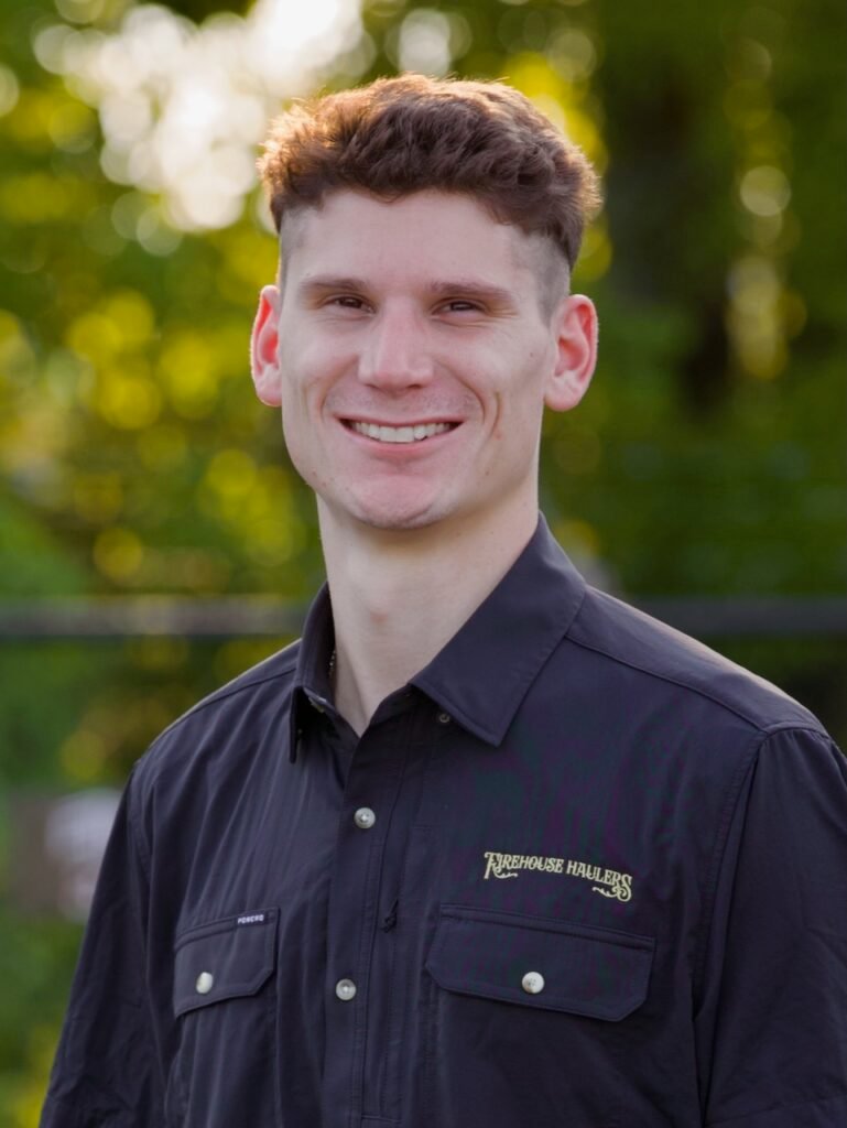 Headshot of Jake Monk, Field Operations Manager of Firehouse Haulers.